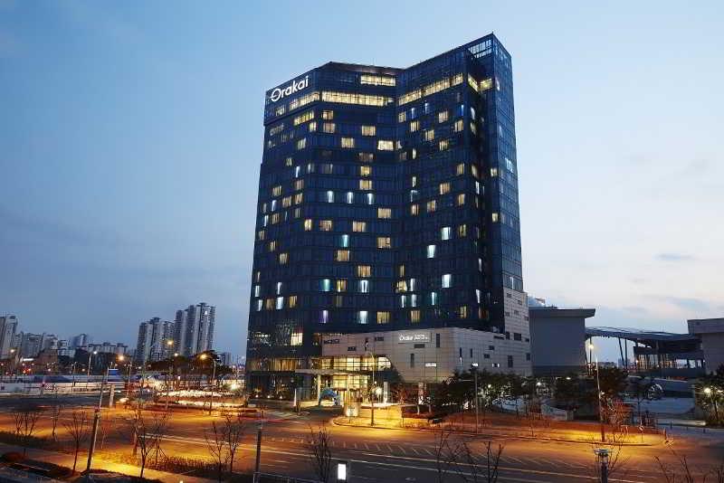 Orakai Songdo Park Hotel Incheon Buitenkant foto